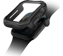 Uniq UNIQ etui Torres Apple Watch Series 4/5/6/SE 40mm. czarny/midnight black | UNIQ369BLK  | 8886463676295