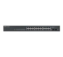 Zyxel GS-1900-24 v2 Managed L2 Gigabit Ethernet (10/100/1000) 1U Black | NUZYXSZ24000009  | 4718937621231 | GS1900-24-EU0102F
