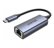 Unitek USB-C - RJ45 adapter, 1GBPS, PD 100W | U1323A  | 4894160047595 | KBAUTKADA0053