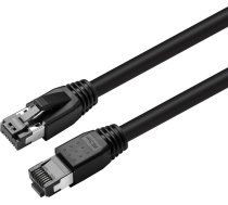 MicroConnect CAT8.1 S/FTP 10m Black LSZH | CAT8.1 S/FTP 10m Black LSZH  | 5704174652342