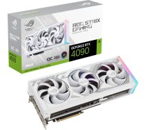 ASUS GeForce RTX 4090 ROG STRIX GAMING OC WHITE, grafiskā karte | 1895030  | 4711387016411 | 90YV0ID2-M0NA00
