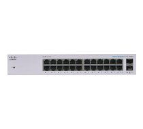 Cisco CBS110 Unmanaged L2 Gigabit Ethernet (10/100/1000) 1U Grey | CBS110-24T-EU  | 0889728326483