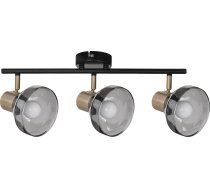 Activejet LISA triple spotlight black-gold ceiling wall lamp E14 wall lamp for living room | AJE-LISA 3P  | 5901443120957