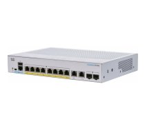 Cisco CBS250-8FP-E-2G-EU network switch Managed L2/L3 Gigabit Ethernet (10/100/1000) Silver | CBS250-8FP-E-2G-EU  | 0889728295154