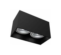 Lampa sufitowa Nowodvorski Plafon Nowodvorski Groove 9316 lampa sufitowa oprawa spot 2X75W GU10 ES111 czarny | 9316  | 5903139931694