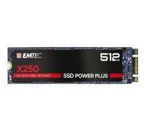 Dysk SSD Emtec X250 512GB M.2 2280 SATA III (ECSSD512GX250) | ECSSD512GX250  | 3126170170484