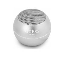 Guess Mini Bluetooth Speaker 3W 4H Silver | GUWSALGEG  | 3666339051389