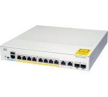 Cisco Catalyst C1000-8P-E-2G-L network switch Managed L2 Gigabit Ethernet (10/100/1000) Power over Ethernet (PoE) Grey | C1000-8P-E-2G-L  | 0889728248808