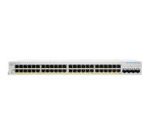 Cisco CBS220-48T-4G Managed L2 Gigabit Ethernet (10/100/1000) 1U White | CBS220-48T-4G-EU  | 0889728345224