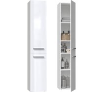 Bathroom cabinet NEL II 31x30x174 cm, white, glossy | NEL II BIEL POŁ  | 5904507201289 | MLATOHSZS0028