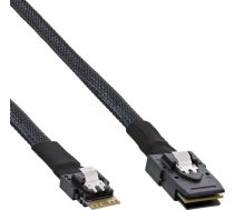 InLine InLine® Slim SAS Kabel, SFF-8654 zu Mini SAS SFF-8087, 12Gb/s, 1m | 27645B  | 4043718288632