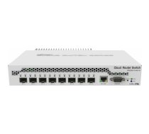 Mikrotik CRS309-1G-8S+ Managed Gigabit Ethernet (10/100/1000) Power over Ethernet (PoE) White | CRS309-1G-8S+IN  | 4752224002143