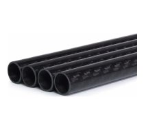 Alphacool Carbon HardTube 13mm 4x80cm, caurule | 1860538  | 4250197186575 | 18657