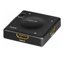 Przełącznik LogiLink LogiLink Switch HDMI 3x1-Port, 1080p/60Hz, Mini, HDCP, CEC | HD0041  | 4052792062397