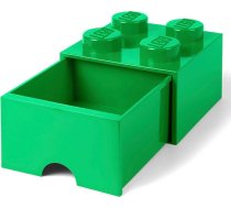 LEGO Brick Drawer 4 grün, Aufbewahrungsbox | RC40051734  | 5711938029456