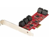 Kontroler StarTech Adapter wewnętrzny PCIe SATA Controller Karte 10 Port | 10P6G-PCIE-SATA-CARD  | 0065030893763