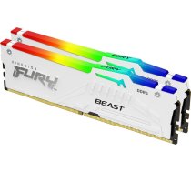 Pamięć Kingston Fury Beast RGB, DDR5, 64 GB, 6000MHz, CL40 (KF560C40BWAK2-64) | KF560C40BWAK2-64  | 740617333466