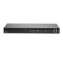 Switch|AXIS|Rack 1U|24x10Base-T / 100Base-TX / 1000Base-T|2x10/100/1000BASE-T/SFP combo|2xSFP|24xRJ45|PoE ports 24|01192-002 | 01192-002  | 7331021061866