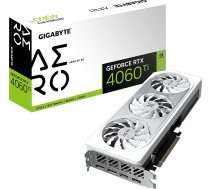 Gigabyte GeForce RTX 4060 Ti AERO OC 8G NVIDIA 8 GB GDDR6 DLSS 3 | GV-N406TAERO OC-8GD  | 4719331313449