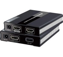 Techly Techly 104790 KVM Extender HDMI+USB po skrętce Cat6, do 60m, 1080p 60Hz | 104790  | 8051128104790