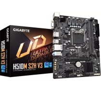 Gigabyte H510M S2H V3 Motherboard - Supports Intel Core 11th CPUs, up to 3200MHz DDR4 (OC), 1xPCIe 3.0 M.2, GbE LAN, USB 3.2 Gen 1 | H510M S2H V3  | 4719331855420 | PLYGIG1200067