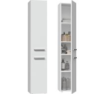 Bathroom cabinet NEL II 31x30x174 cm, matt white | NEL II BIEL MAT  | 5904507201272 | MLATOHSZS0027