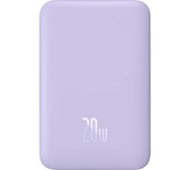 Powerbank Baseus Magnetic Mini 20W 10000mAh Fioletowy | PPCX110105  | 6932172626099