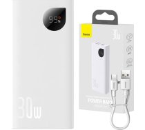 Powerbank Baseus Szybko ładujący Power Bank Baseus Adaman2 10000mAh 30W (biały) | PPAD080002  | 6932172628321