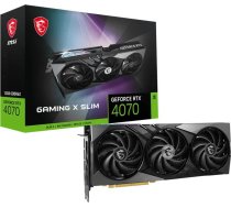 GeForce RTX 4070 GAMING X SLIM 12G, grafiskā karte | GeForce RTX 4070 GAMING X  | 4711377112154
