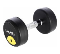 HMS ‎‎Hantel HG PRO gumowany 1 x 9 kg | 17-66-152  | 5906727001243