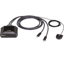 2-Port 4K USB-C DP Cable KVM Switch | US3312-AT  | 4710469341908