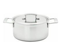 Demeyere INDUSTRY 5 40850-669-0 saucepan 5.2L Round Silver | 40850-669-0  | 5412191483244