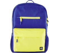 HP Campus 15.6 Backpack - 17 Liter Capacity - Bright Dark Blue, Lime | 7K0E5AA  | 197192501290