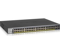 NETGEAR GS752TP-300EUS network switch Managed L2/L3/L4 Gigabit Ethernet (10/100/1000) Power over Ethernet (PoE) 1U Black | GS752TP-300EUS  | 606449162462 | SWTNGEZAR0006