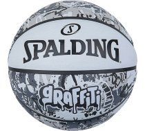 Spalding Graffiti - Piłka do koszykówki, szara, r. 7 (84375Z) | 84375Z  | 0689344405919