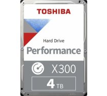 HDD|TOSHIBA|X300|4TB|SATA|256 MB|7200 rpm|3,5"|HDWR440UZSVA | HDWR440UZSVA  | 4260557512036