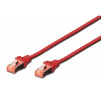 Digitus Patchcord CAT6, S-FTP, 3m, czerwony, 10 sztuk (DK-1644-030-R-10) | DK-1644-030-R-10  | 4016032441960