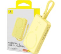 Powerbank Baseus Powerbank magnetyczny Baseus Magnetic Mini 10000mAh 20W MagSafe (żółty) | P10022109Y23-00  | 6932172642723