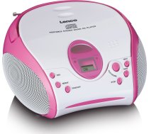 Radioodtwarzacz Lenco Lenco SCD-24kids pink | SCD-24KIDSPK  | 8711902044949