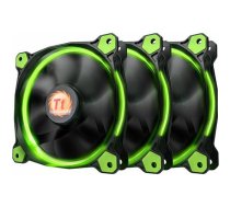 Riing 12 LED Green 3-Fan Pack, Gehäuselüfter | CL-F055-PL12GR-A  | 4717964407542