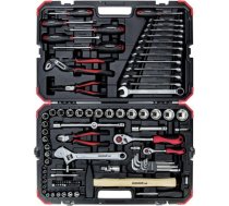 Zestaw narzędzi Gedore Gedore Red tool and socket set 1/4 "+ 1/2", 100-piece, tool set (red / black, with Shift-creaking, SW 4mm - 32mm) | 3300063