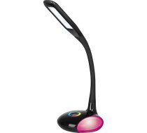 Activejet LED desk lamp VENUS BLACK with RGB base | AJE-VENUS RGB Black  | 5901443112174