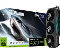 GeForce RTX 4070 Ti SUPER Trinity Black Edition, grafiskā karte | KGZOTN407577003  | 4895173628573 | ZT-D40730D-10P