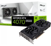 PNY GeForce RTX 4070 SUPER 12GB OC DF NVIDIA GDDR6X | VCG4070S12DFXPB1-O  | 751492786414