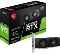 MSI GeForce RTX 3050 OC LP 6G OC, grafiskā karte | 100037575  | 4711377176828 | V812-023R