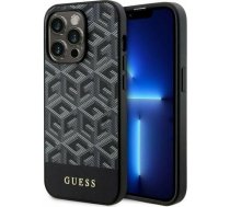 Guess Etui Guess GUHMP14LHGCFSEK Apple iPhone 14 Pro czarny/black hardcase GCube Stripes MagSafe | GUE2484  | 3666339112448