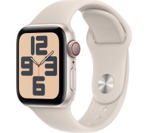 Smartwatch Apple Watch SE 2023 GPS + Cellular 40mm Starlight Alu Sport M/L Beżowy  (mrg13qc/a) | mrg13qc/a  | 0195949006142