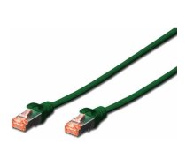 Digitus Patchcord CAT6, S-FTP, 5m, zielony, 10 sztuk (DK-1644-050-G-10) | DK-1644-050-G-10  | 4016032442301