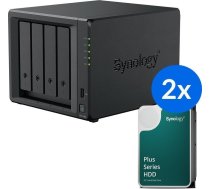 Serwer Synology Synology DS423+ zestaw + 2x dysk 6T | DS423+-12T-00-2  | 5907772508411