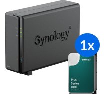 Serwer Synology Synology DS124 zestaw + 1x dysk 12T | DS124-12T-10-1  | 5907772508039